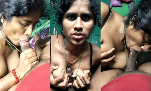 Tamil Wife Giving Blowjob BoobsJob On Paid Video Call